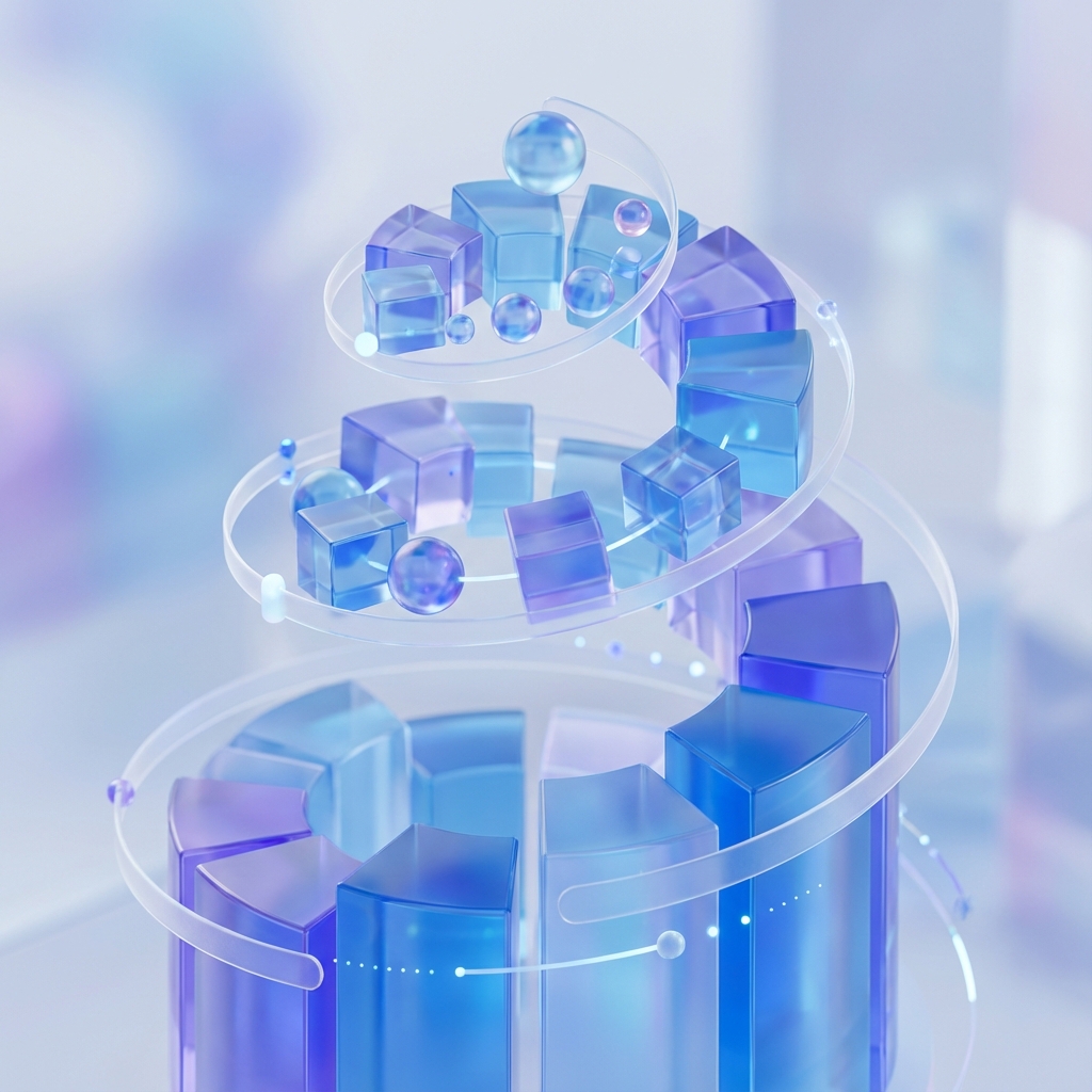 3D collaboration illustration